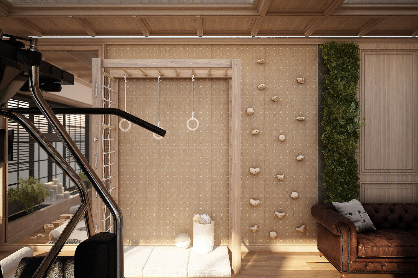 Спортзал, 3-я просека