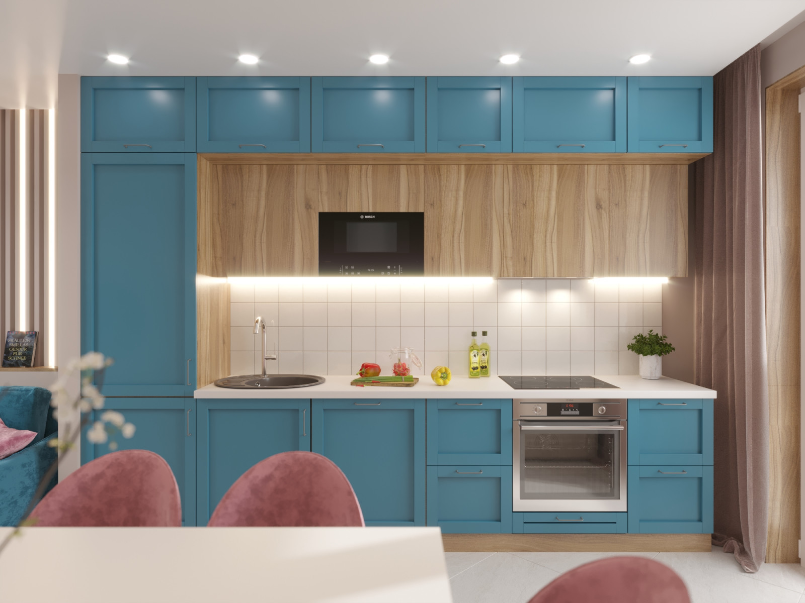 Кухня-гостиная