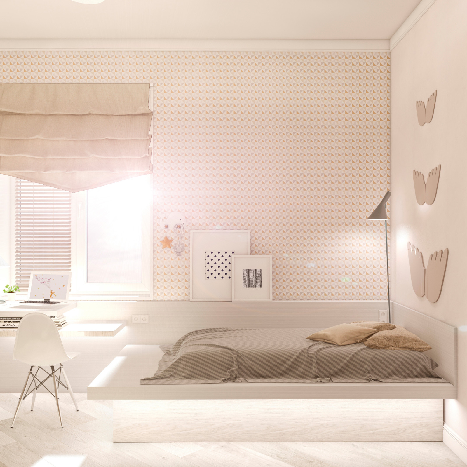 Интерьер загородного дома "Весенняя"