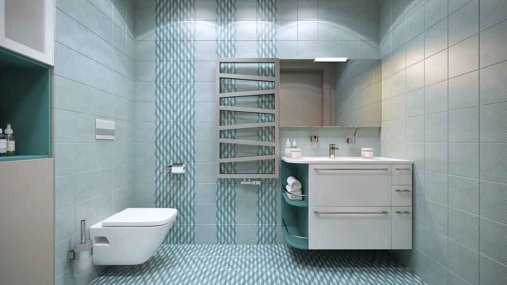 Квартира в стиле 60-х годов, площадью 70 кв.м.