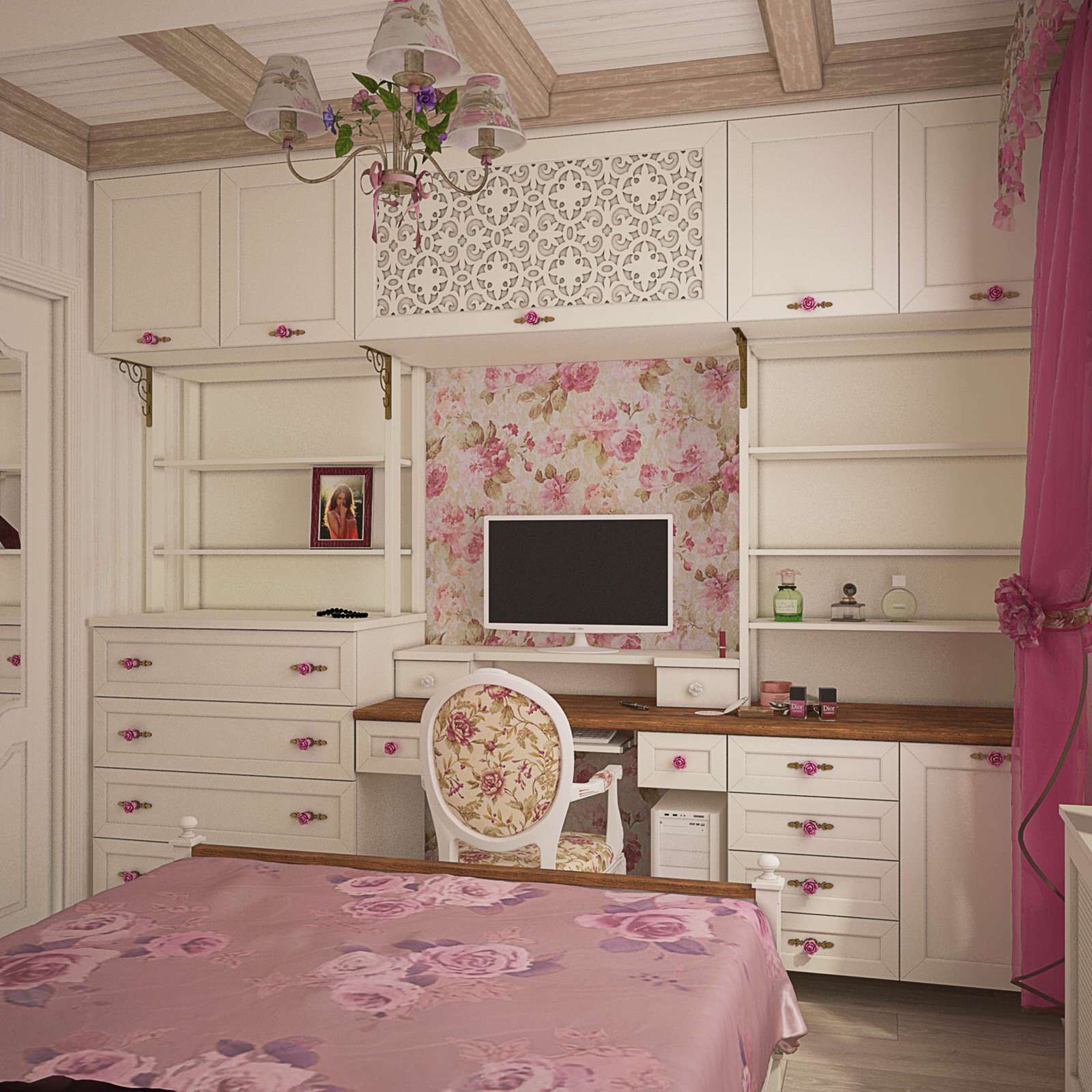 Розовый флер