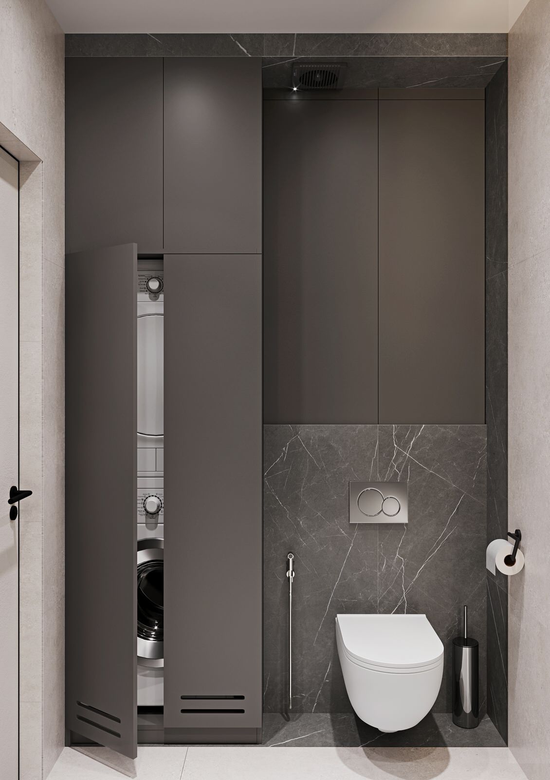 Interior design of an apartment with a children's room