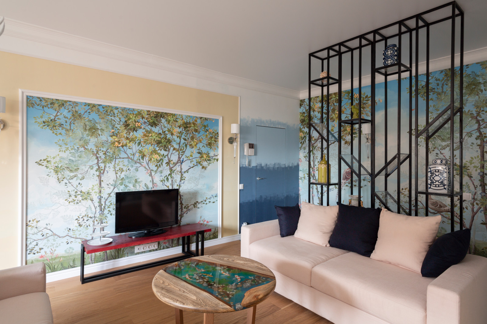 Гостиная для телепроекта Фазенда Лайф