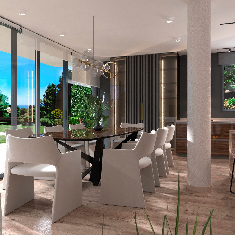 Дизайн-проект интерьеров дома в Испании.