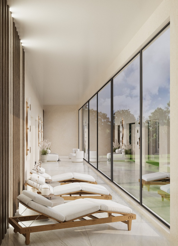 Дизайн лоджии для спа-комплекса