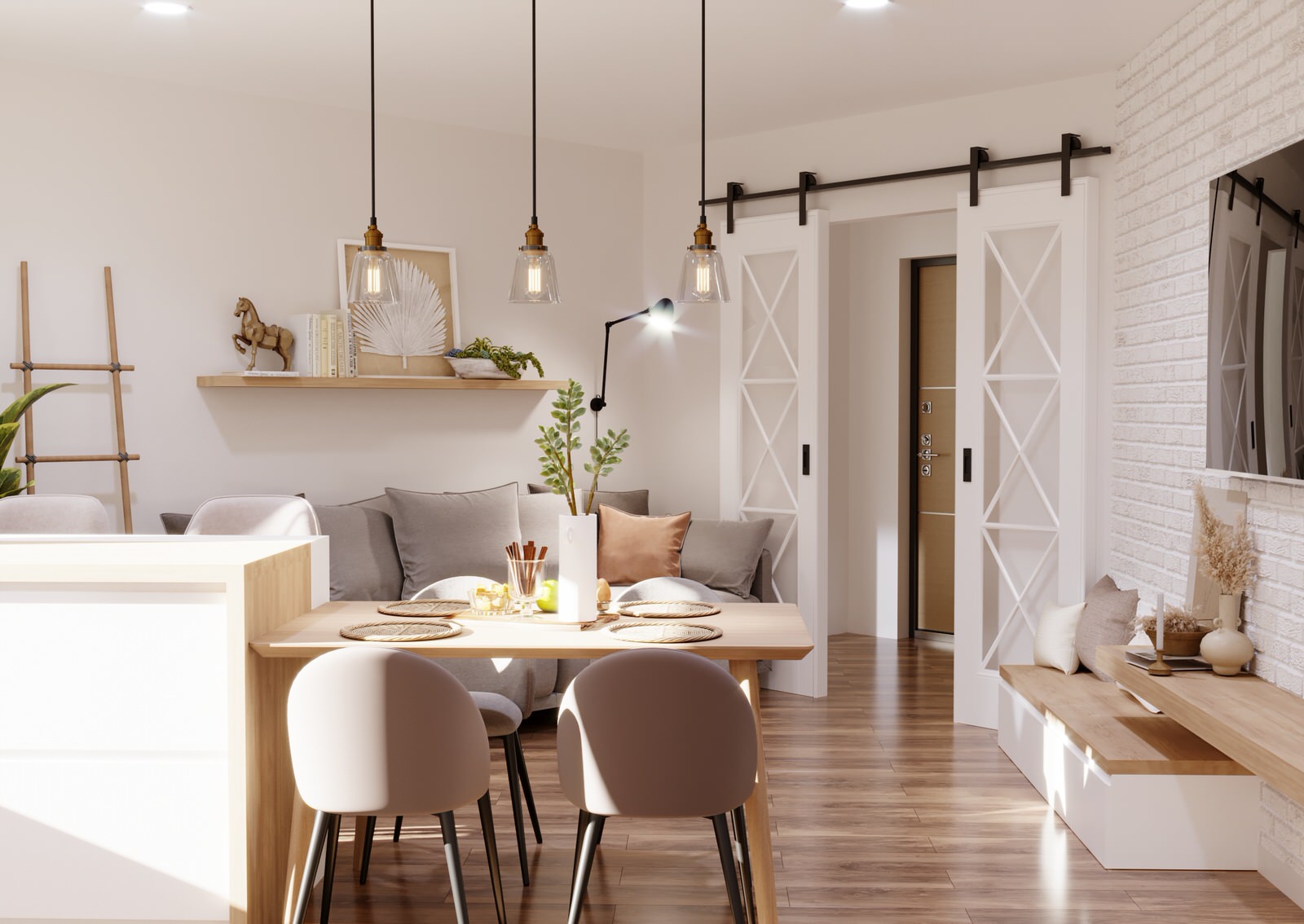 Кухня в скандинавском стиле