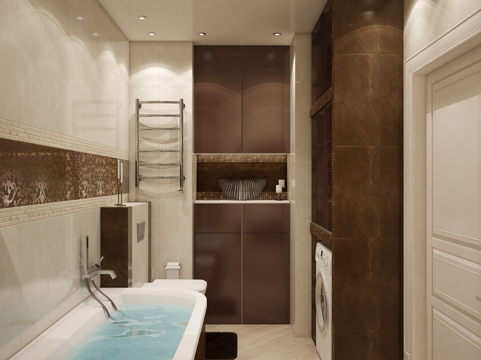 Обложка проекта: Трехкомнатная квартира по улице Казбекской