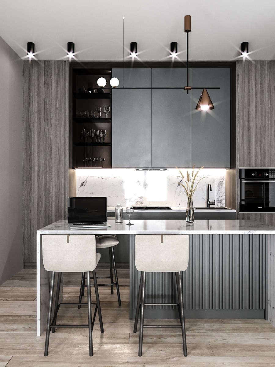 Дизайн интерьера в ЖК Кутузовский 12