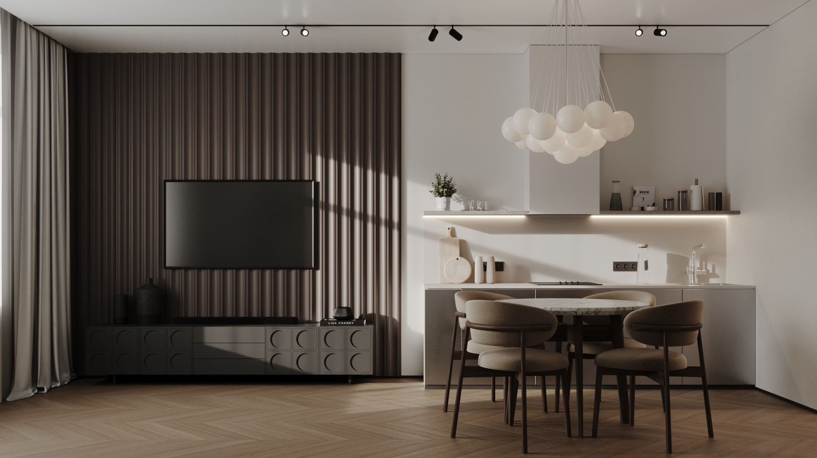 Просторная квартира для активной семьи с детьми