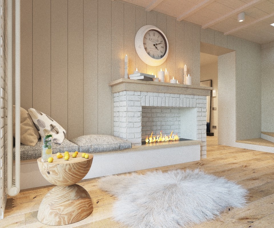 Интерьер квартиры в скандинавском стиле. Екатеринбург.