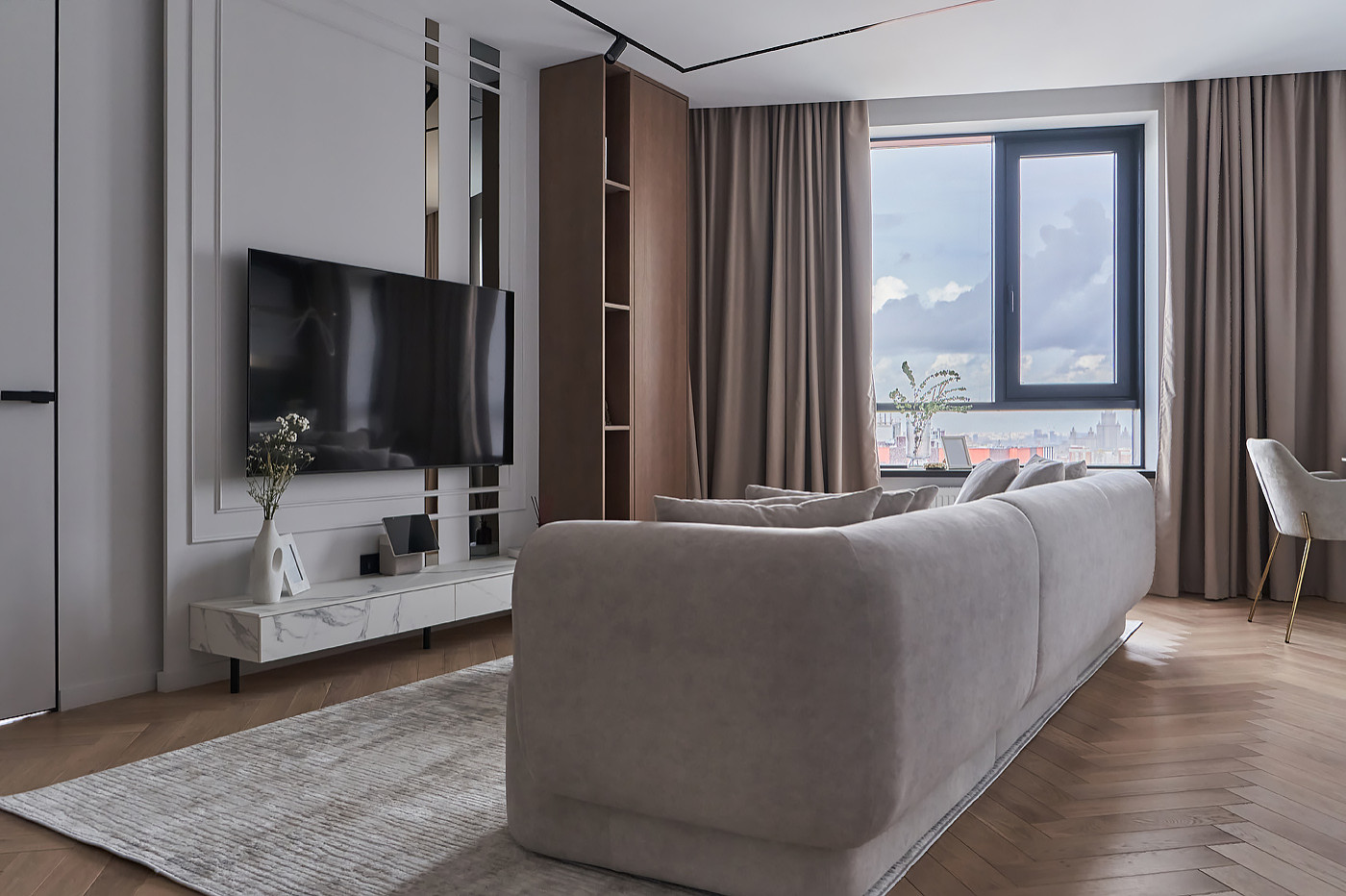 Евро 4к квартира 105 кв/м в ЖК «Крылья»