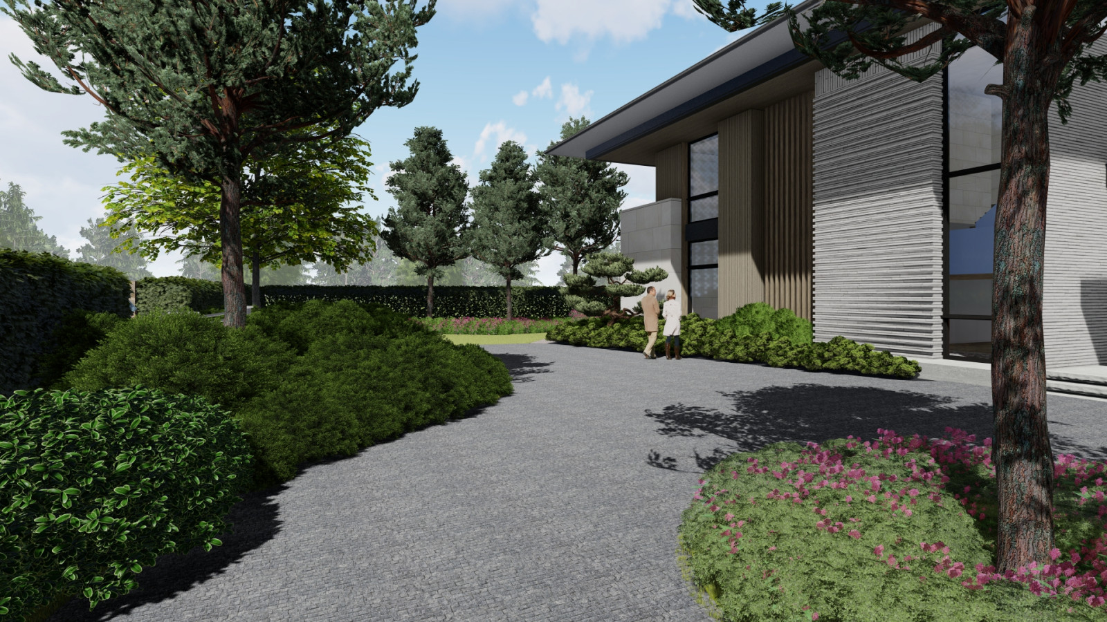 Сад с японским акцентом. Миллениум Парк . 2021 г.