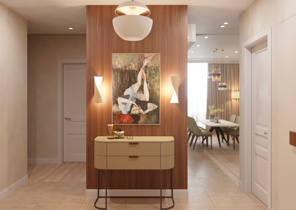 Дизайн проект квартиры на ул. Рогожский Вал в Москве, 135м2