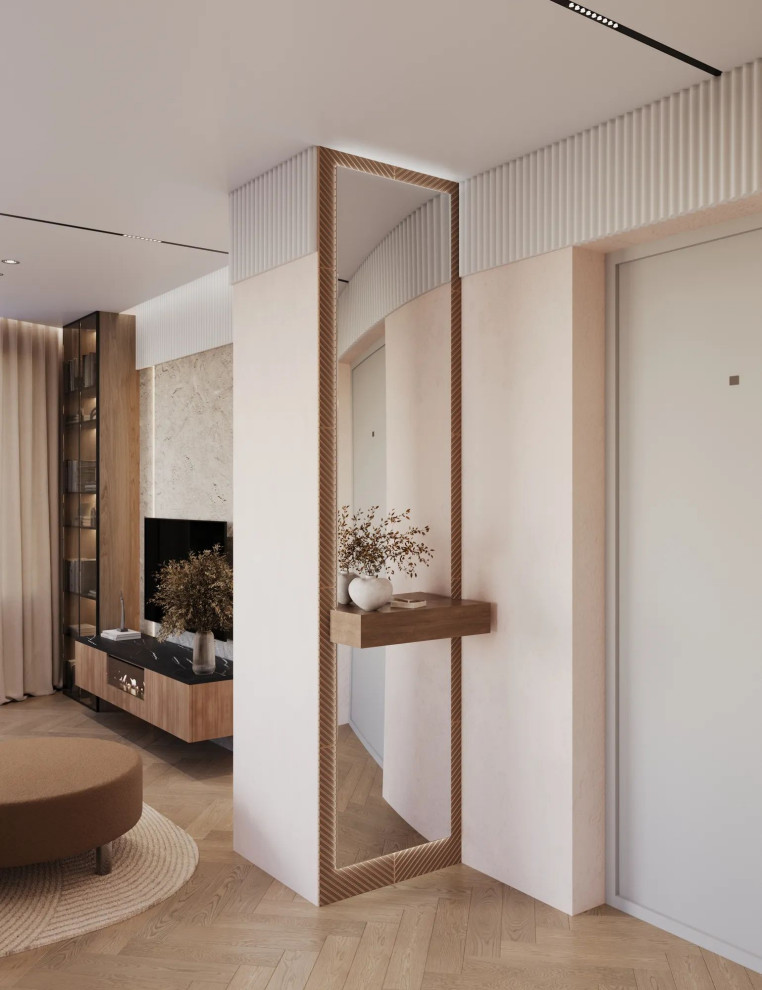 Квартира с радиальной стеной