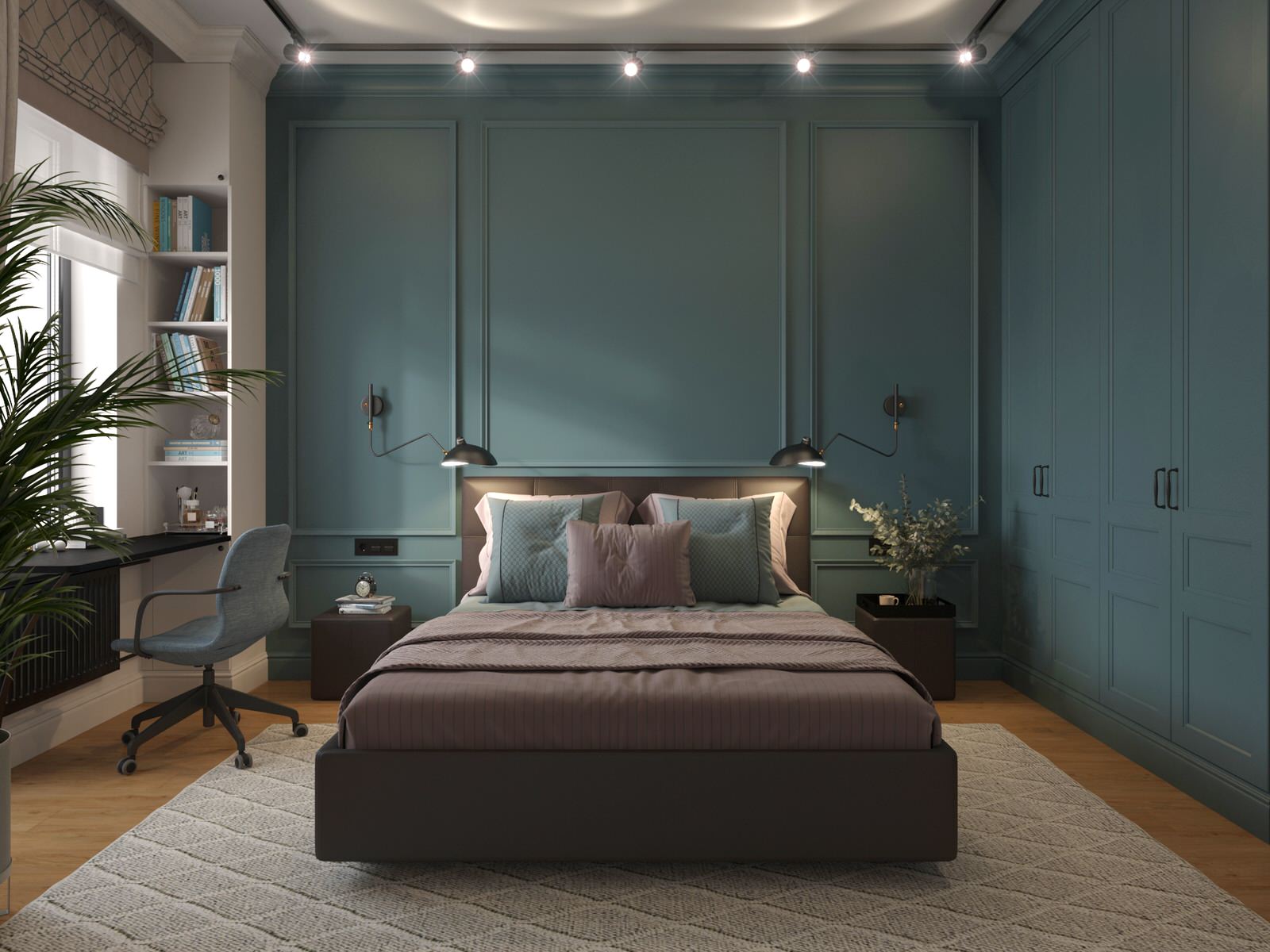 Обложка проекта: Спальня с лоджией на Травяной, Выборг