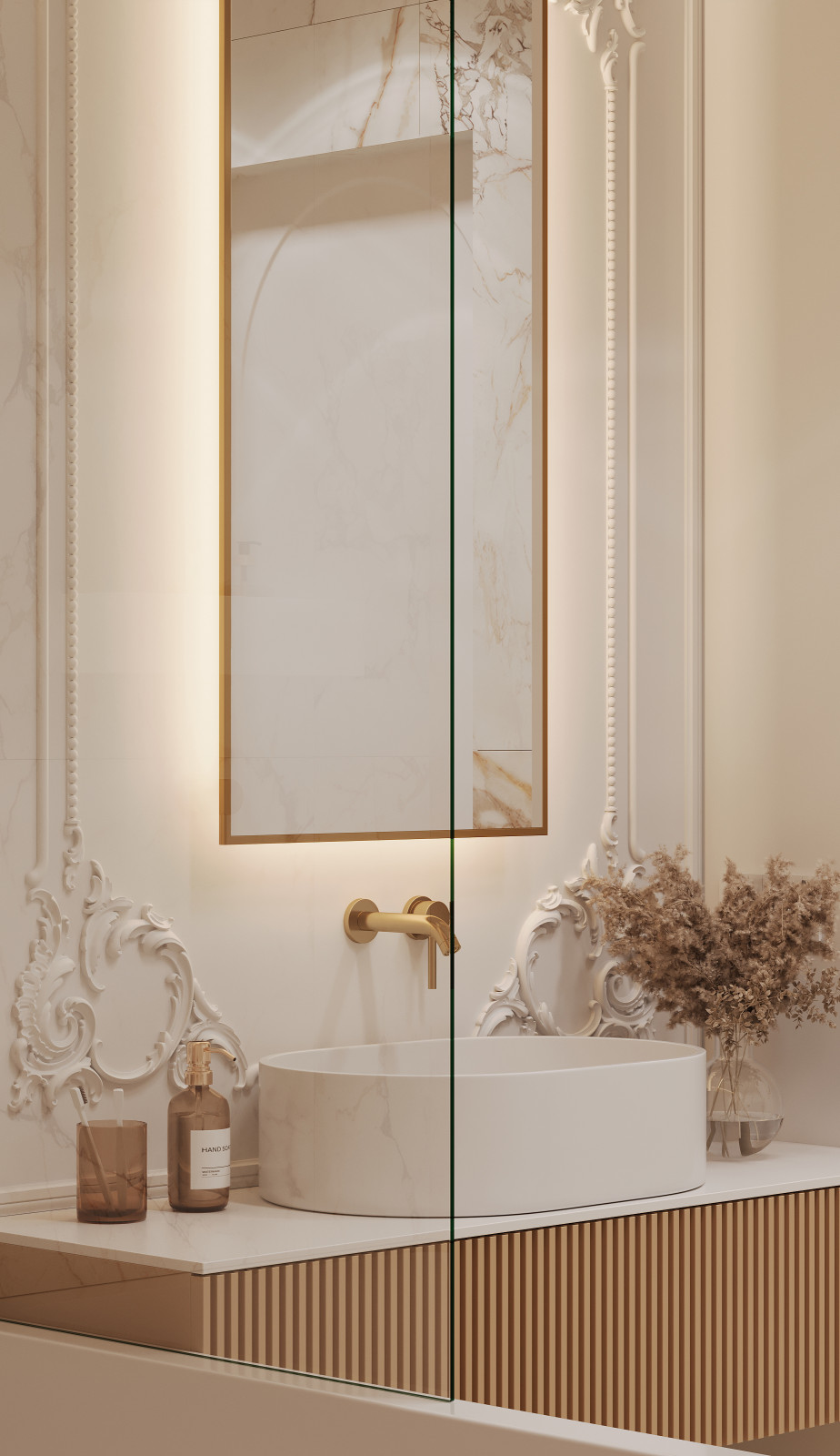 Обложка проекта: Проект 2-х комнатной квартиры в классическом стиле