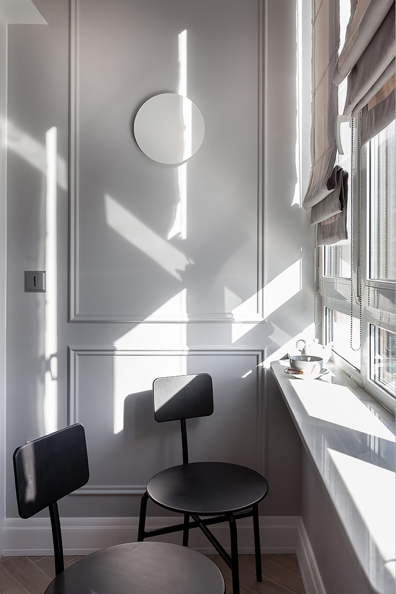 Элегантная квартира в стиле Total black