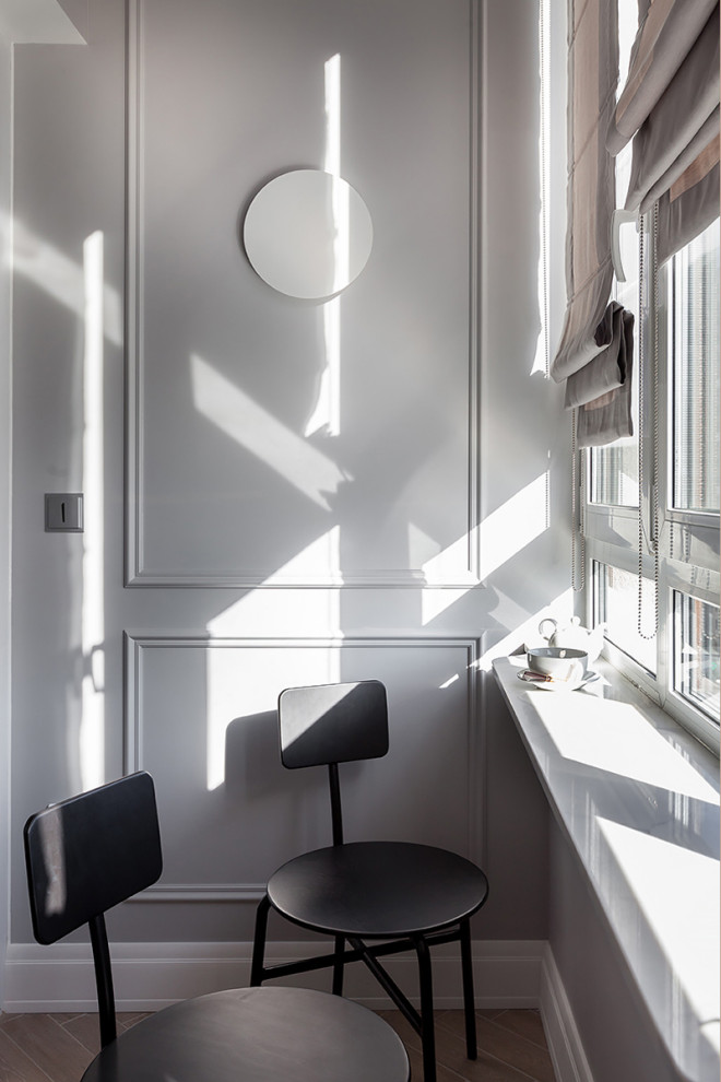 Элегантная квартира в стиле Total black