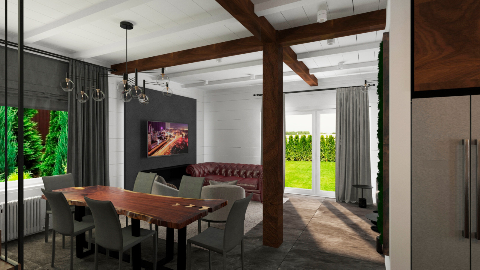 Деревянный дом в Егорьевске