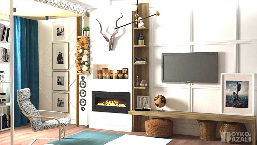 Эклектичная квартира