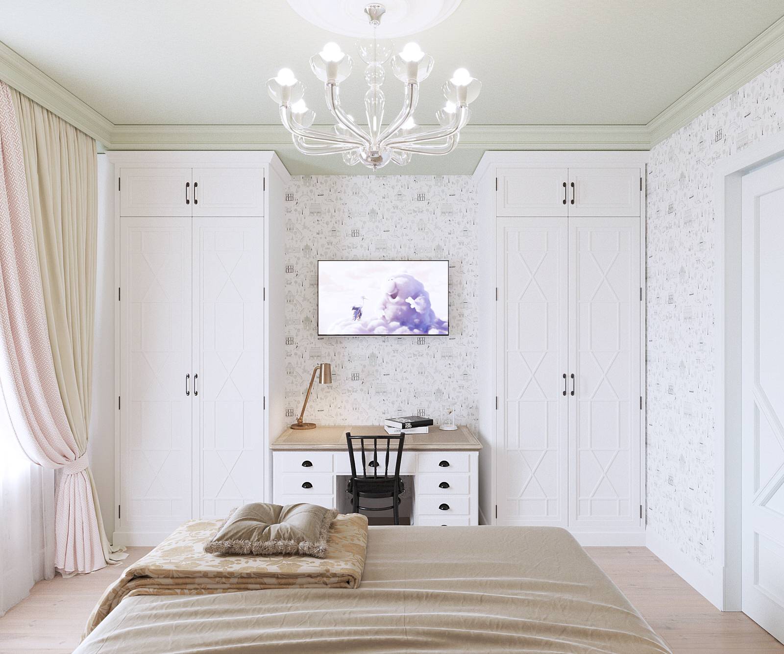 Квартира 140 кв.м. ЖК Смольный парк