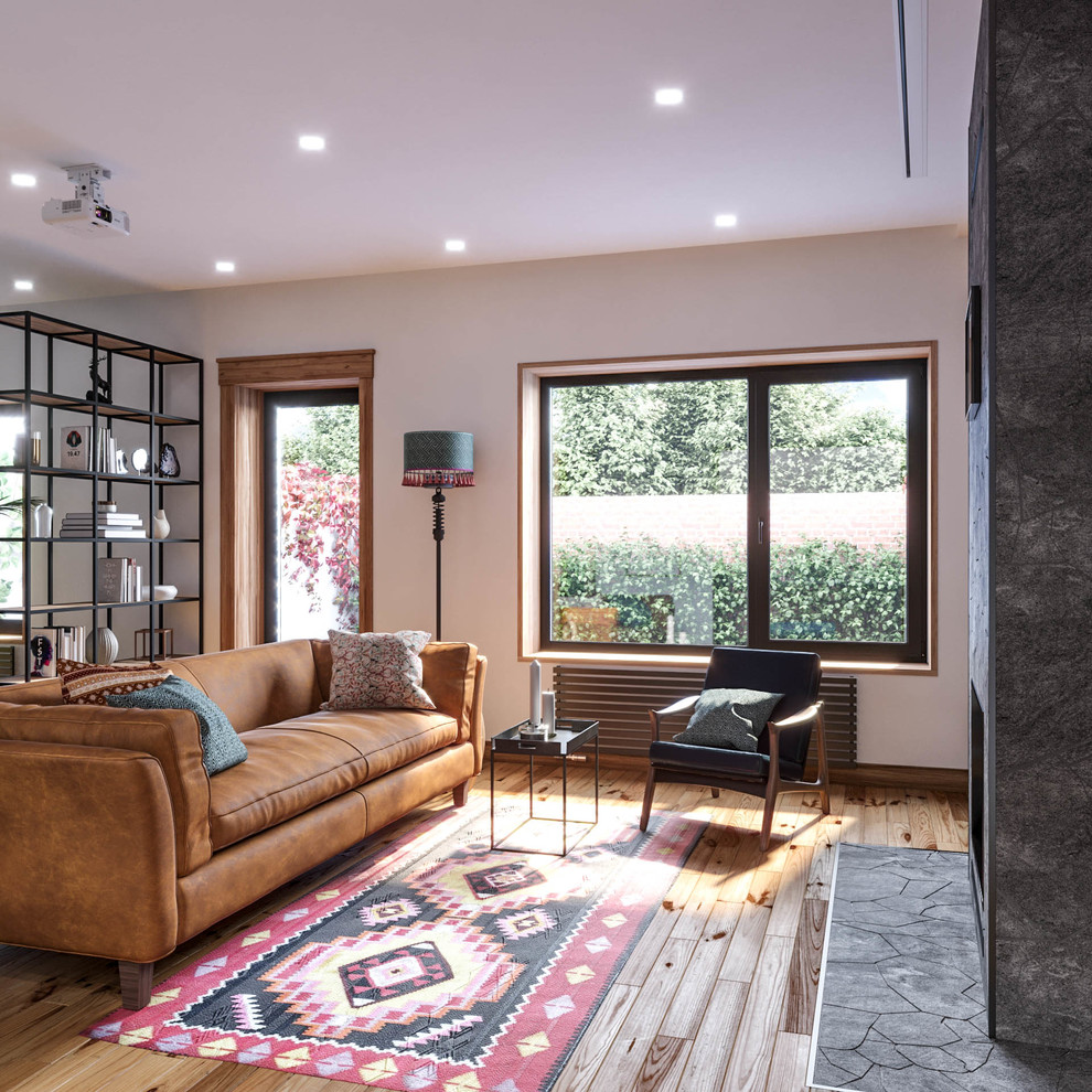 Уютный дом 170 Гостиная кухня