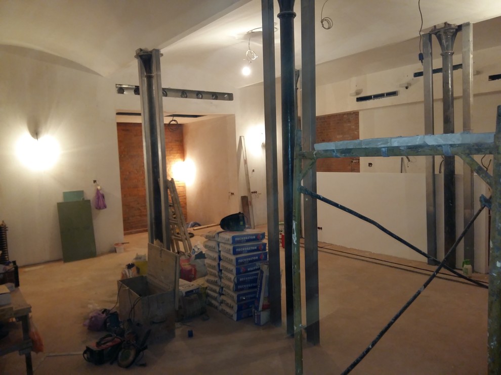 Отделка лофта по проекту бюро Август Проект