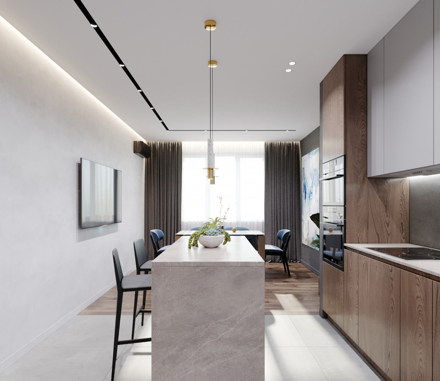 Дизайн- проект ЖК Зиларт 69 кв.м