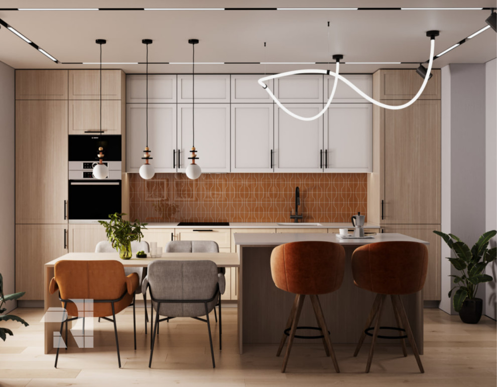 Обложка проекта: Дизайн квартиры в европейском и скандинавском стиле