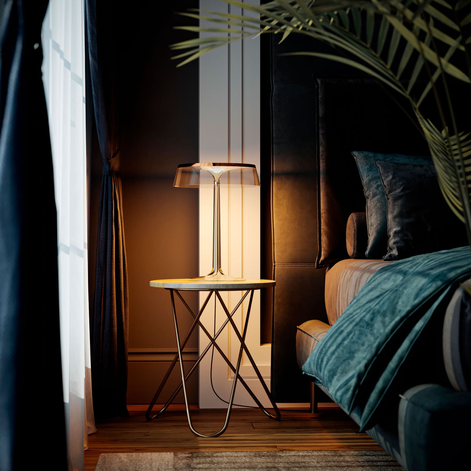 Coven Garden - 3D Visualization of bedroom