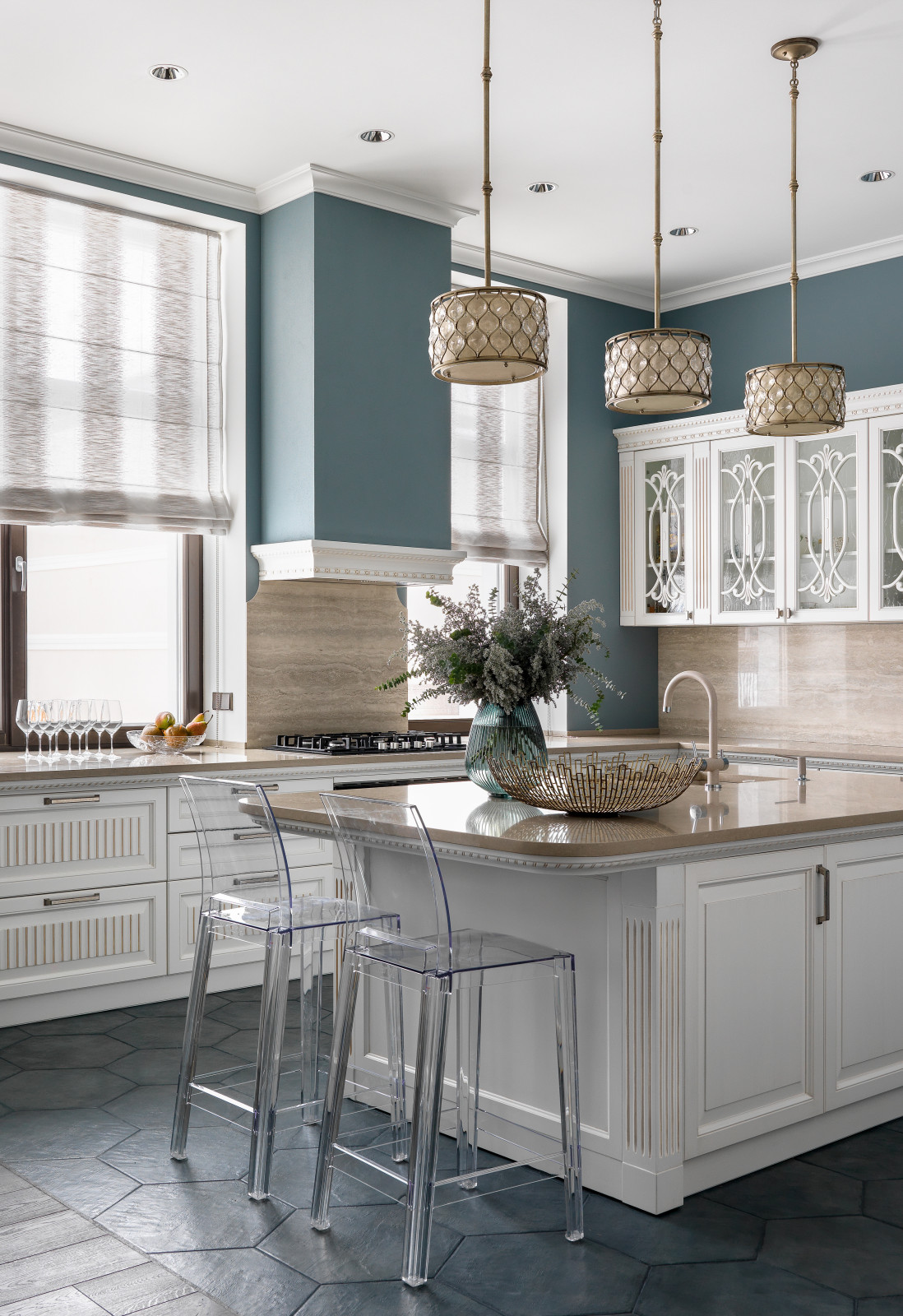 Дом для большой семьи, Графские пруды