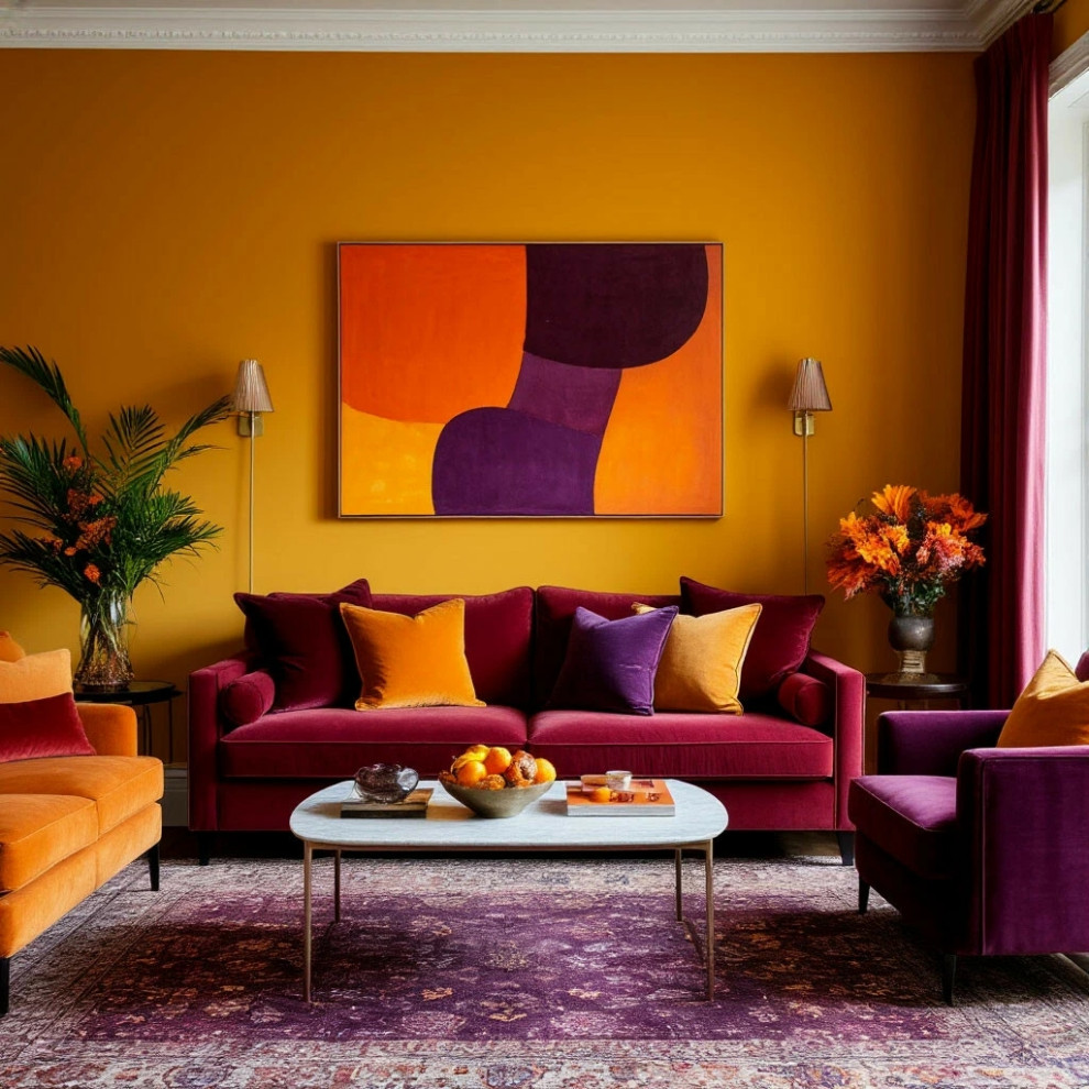 Золотая осень в интерьере