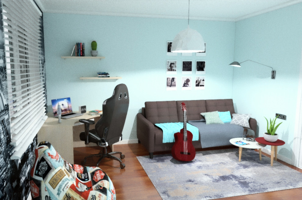 Обложка проекта: Дизайн спальной для подростка