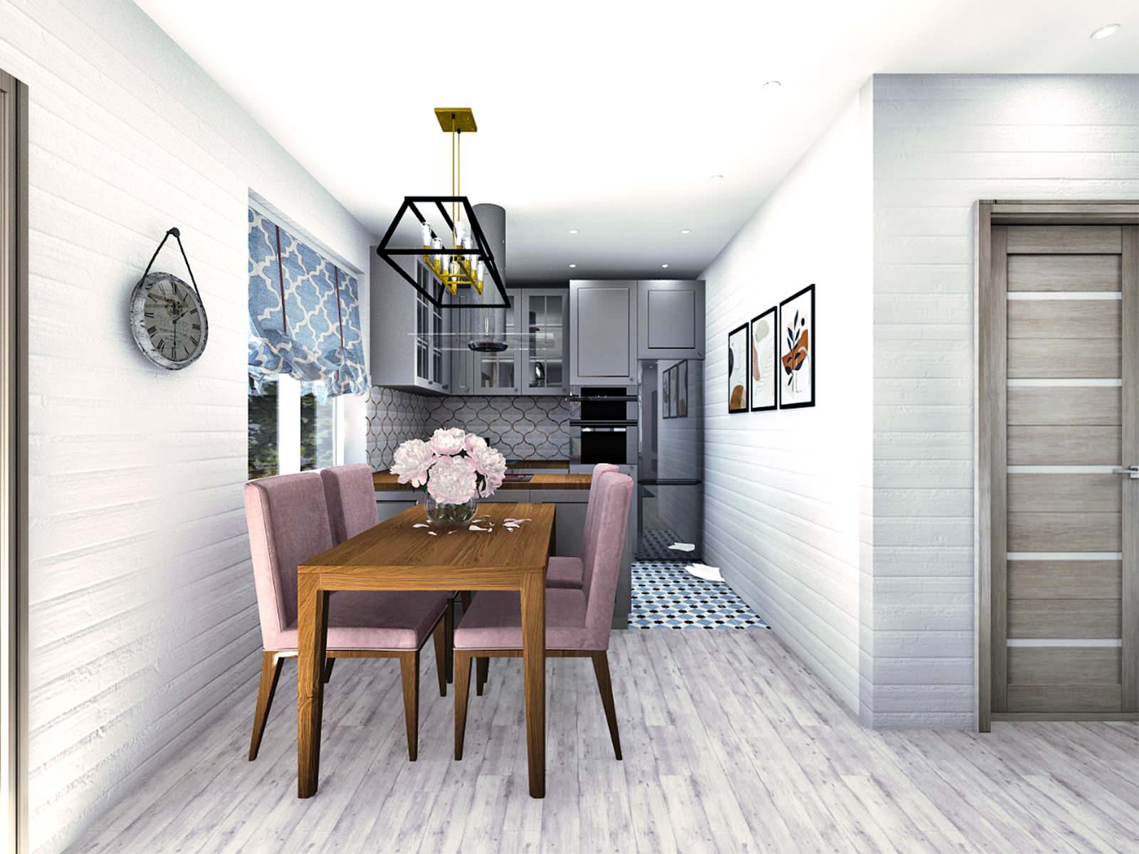 Проект-концепция дома на Цветочной