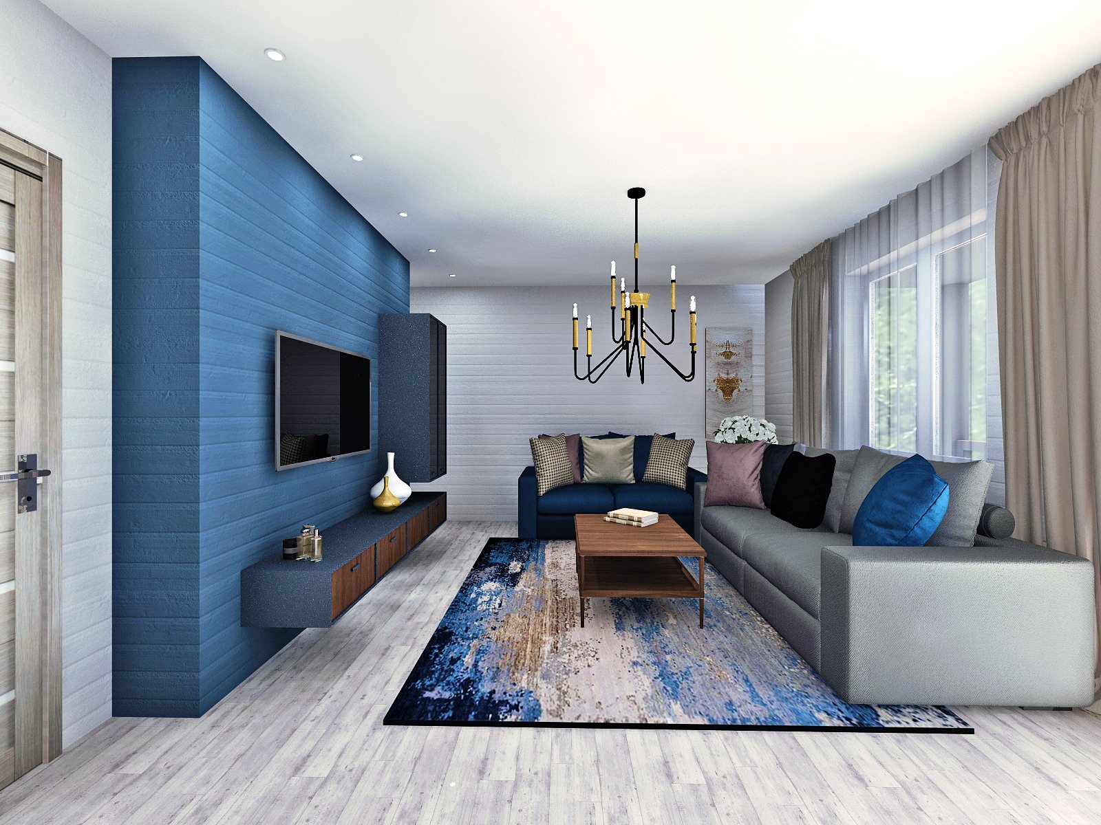 Проект-концепция дома на Цветочной