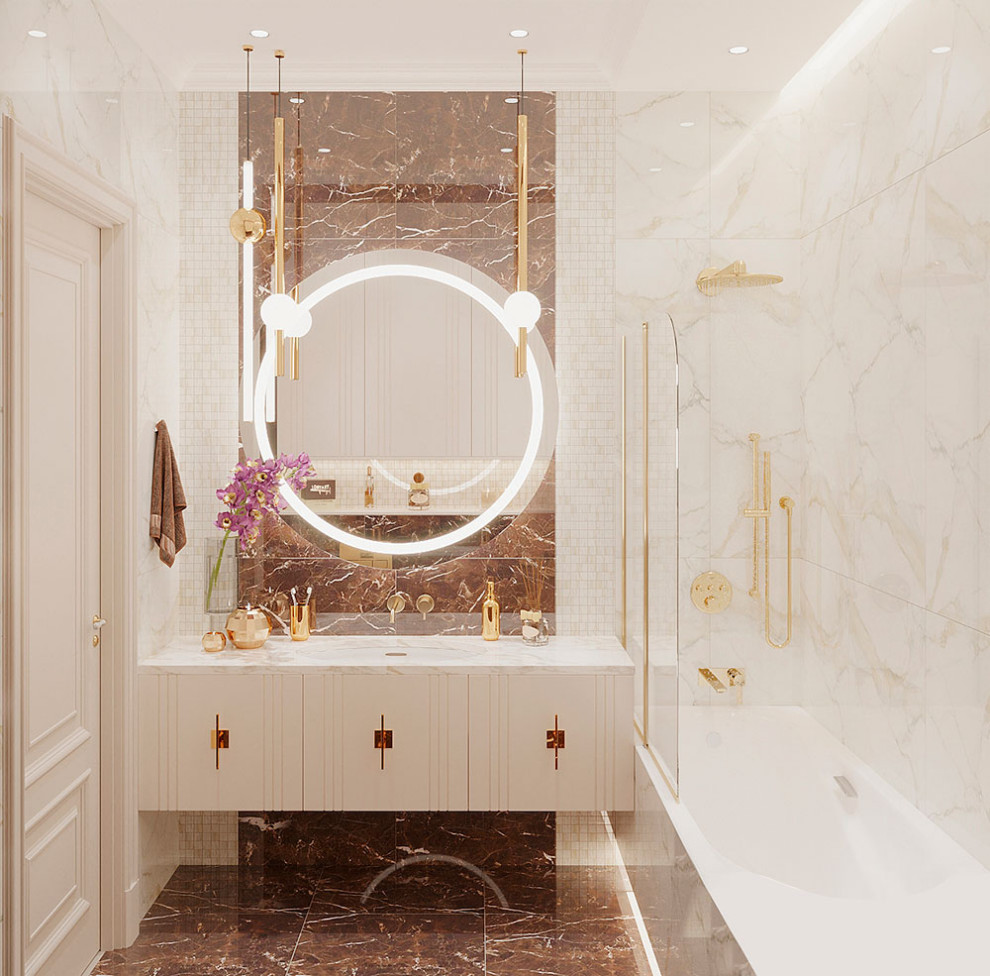 ДИЗАЙН ИНТЕРЬЕРА КВАРТИРЫ В ЖК ОГНИ, 60 КВ.М.