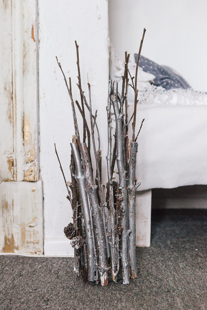 Своими руками: Светильник из веток