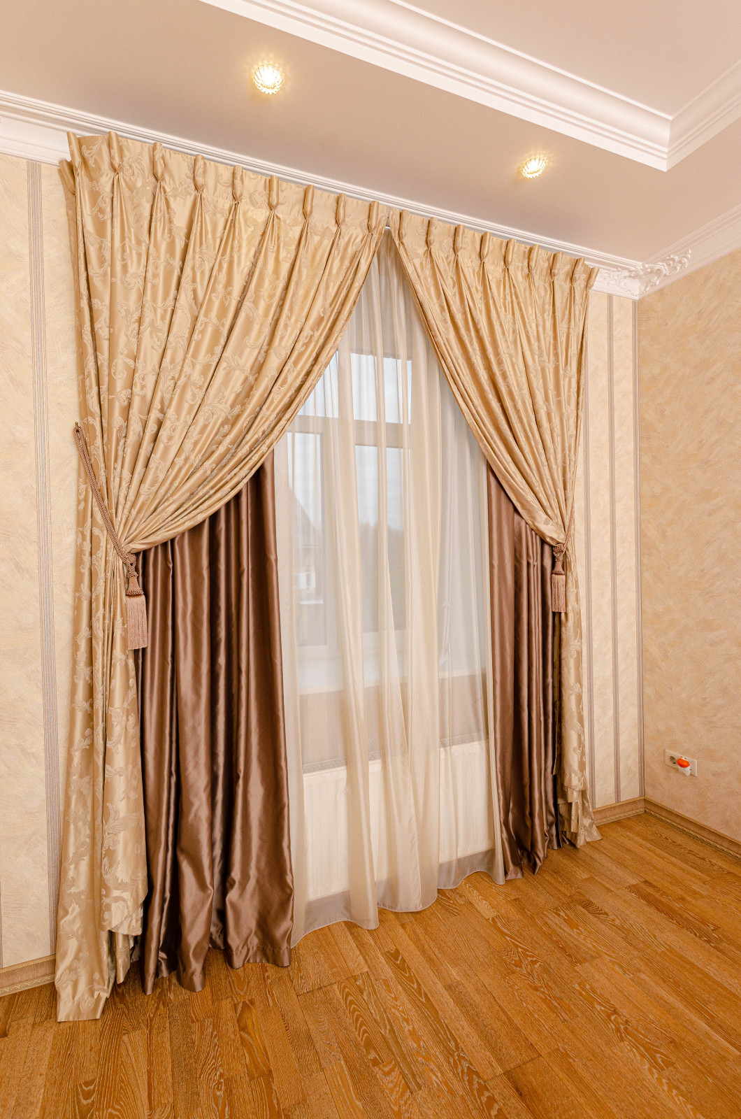 Шторы на заказ в загородном доме