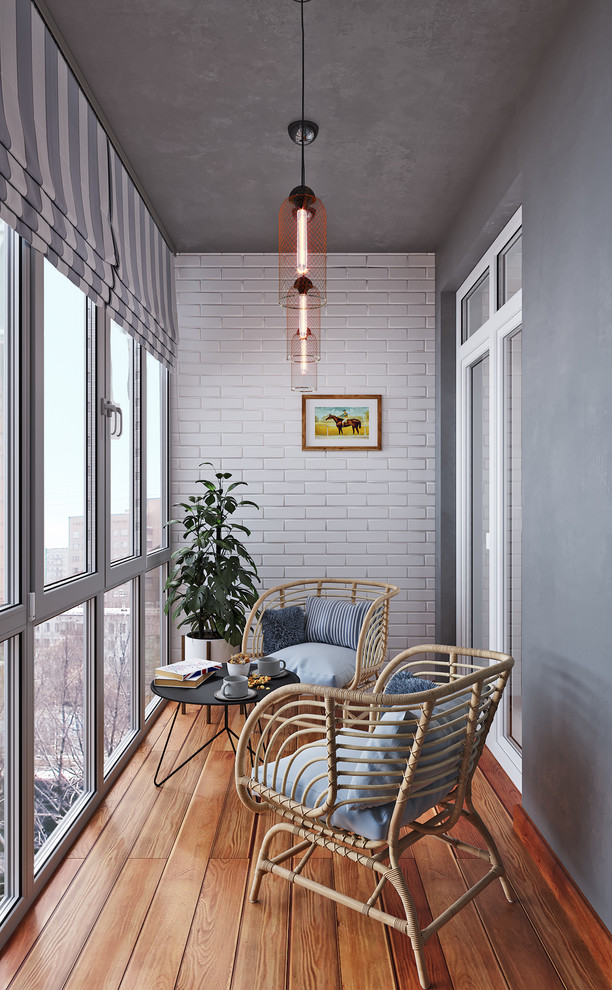 Уютный балкон