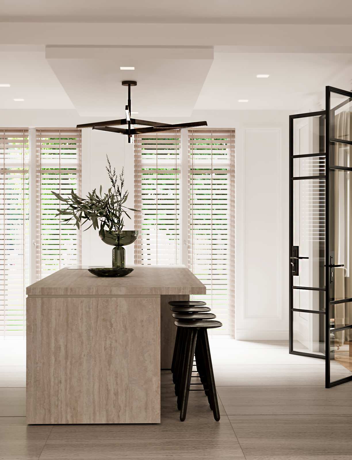 Villa Woluwe – Creating a Timeless Oasis: A Family Villa with a Southern French