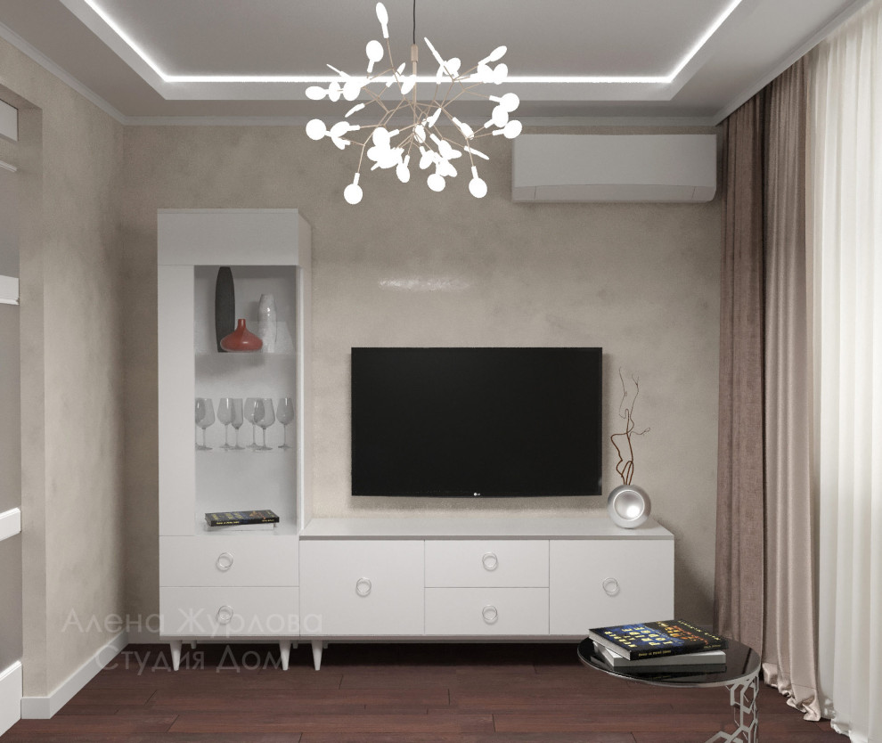 Гостиная с акцентом