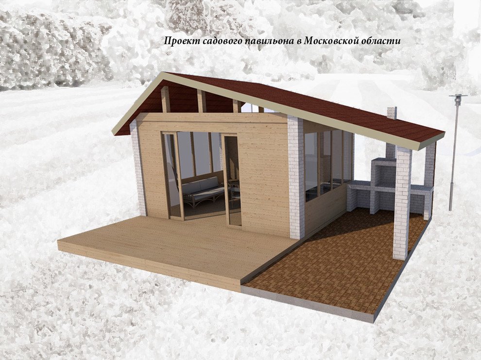 Обложка проекта: Садовый павильон в Подмосковье