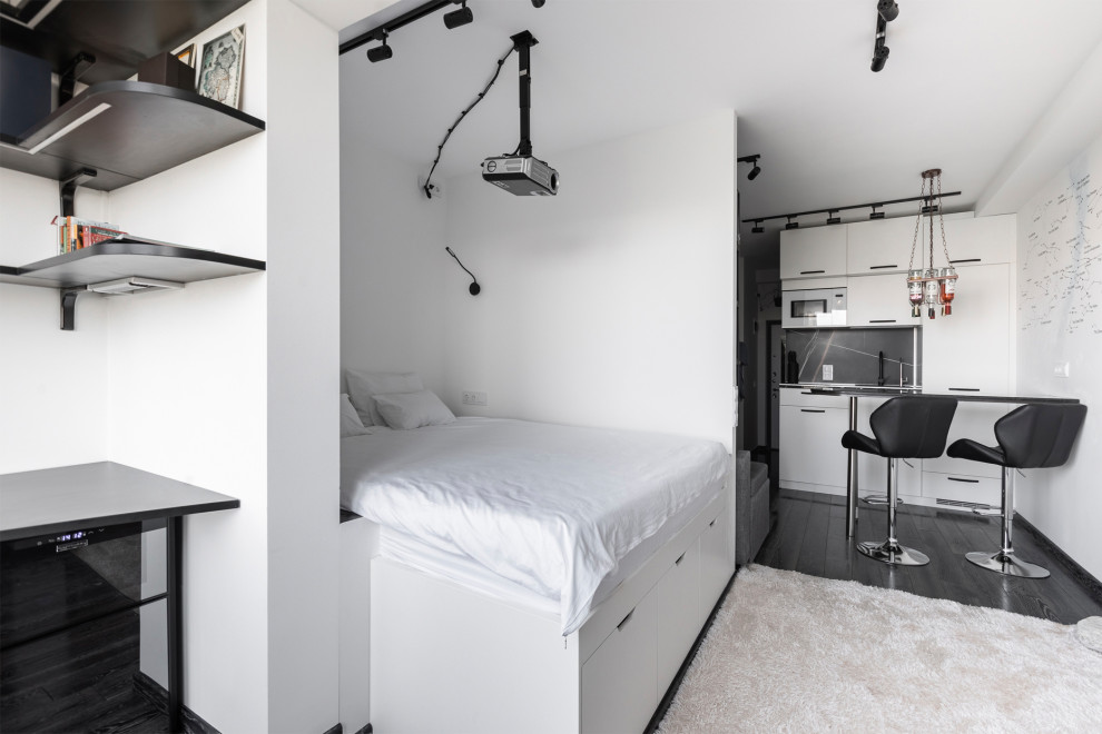 Студия для геолога в стиле минимализм