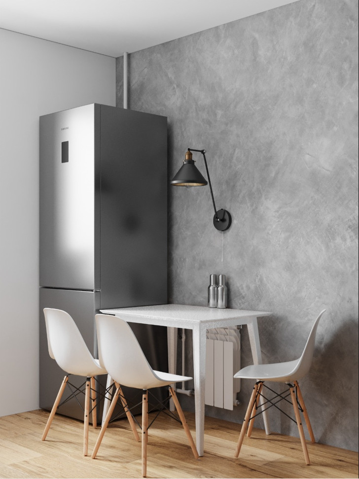 Лофт в однушке 30 кв.м. в Новосибирске