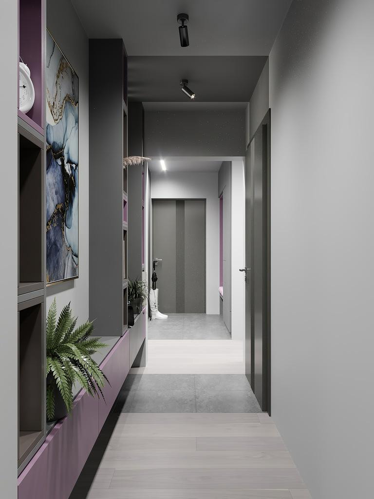 Проект Лаванда | Квартира 77 м2 Домодедово