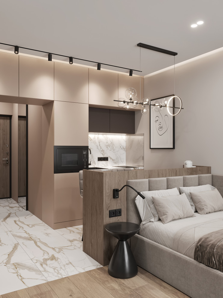 Квартира-студия для молодой девушки в Санкт-Петербурге