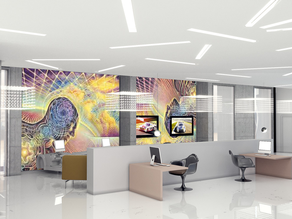 Лаунж зона для ВИП персон крупного автомобильного концерна