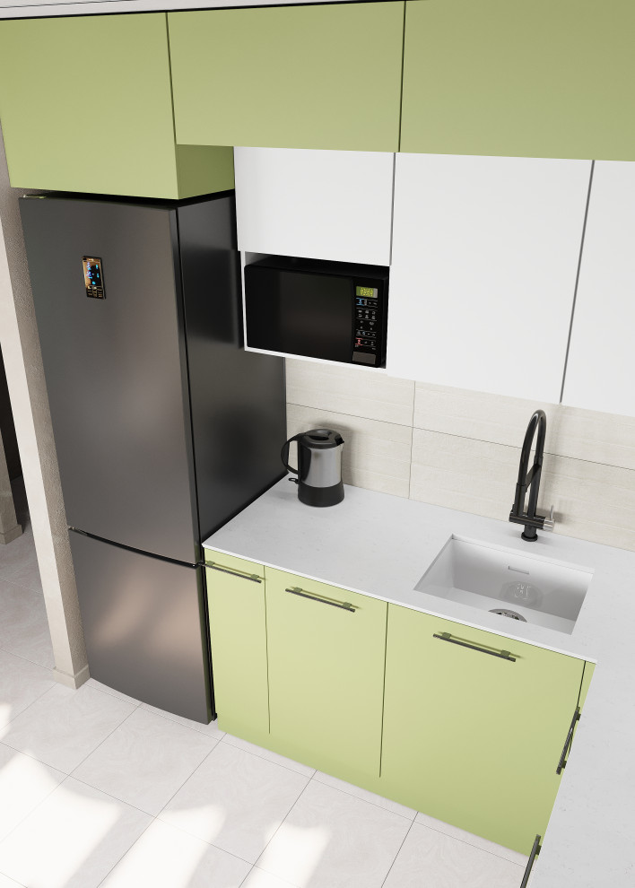 Освежающая кухня для Коттеджа