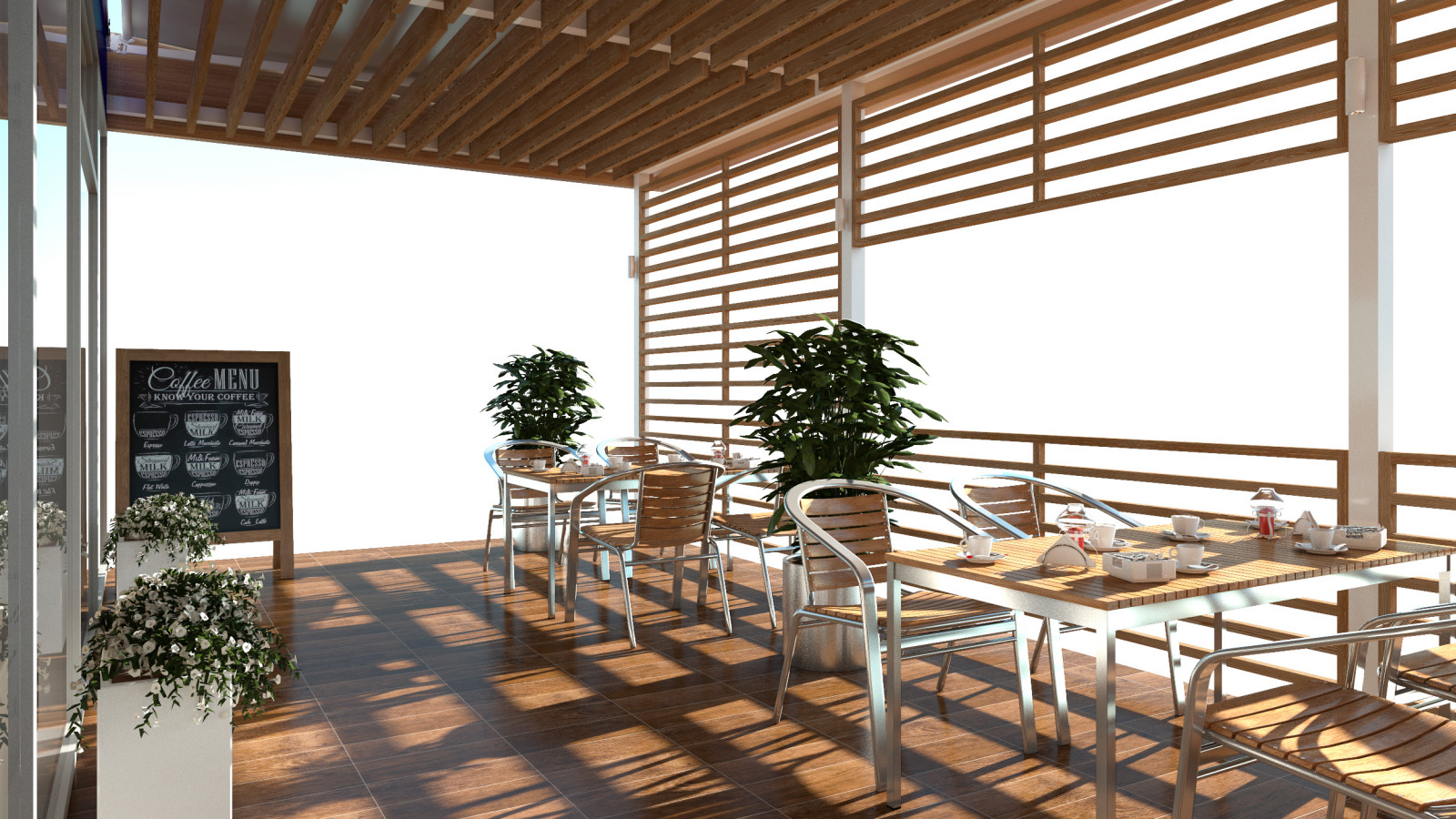 Проект интерьера АЗС