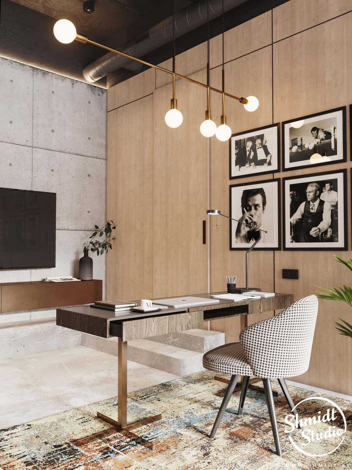 Проект "Modern Loft" | Чикаго